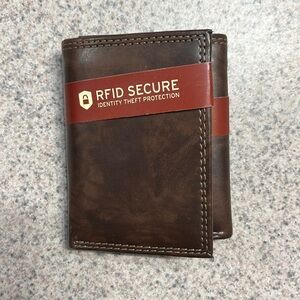 NWT Target Brown leather wallet